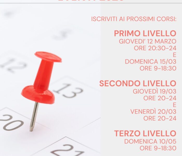 PROSSIMI EVENTI 2026